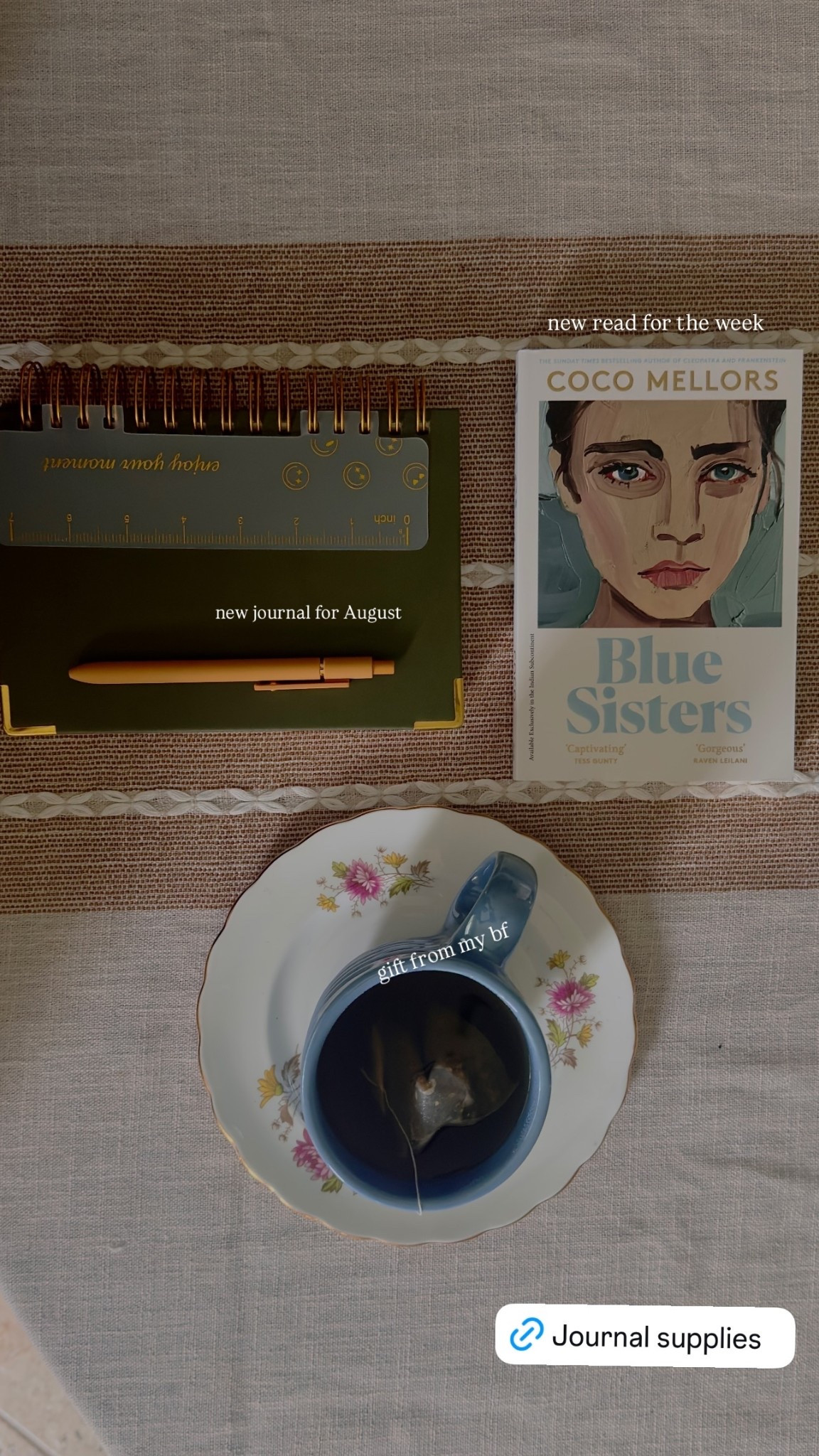 new journal for August new read for the week gift from my bf

#LTKFindsUnder50 #LTKGiftGuide #LTKselfcare