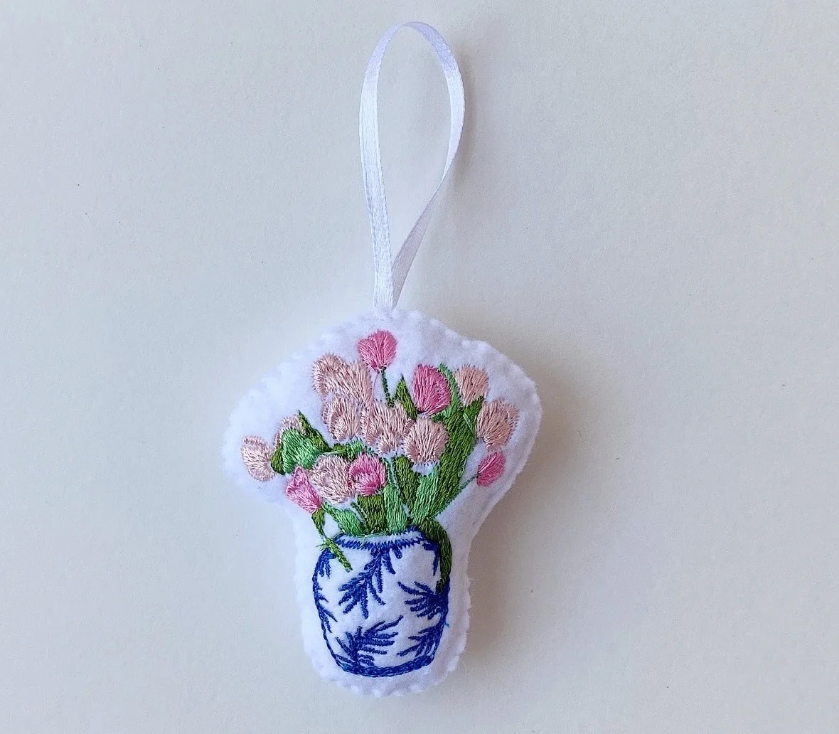 Chinoiserie Tulip Vase Ginger Jar Ornament | All The Finery