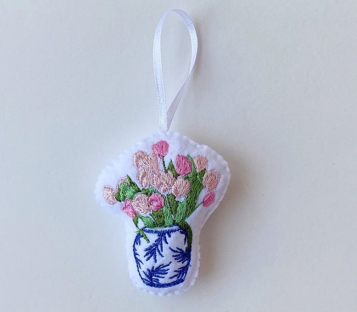 Chinoiserie Tulip Vase Ginger Jar Ornament | All The Finery