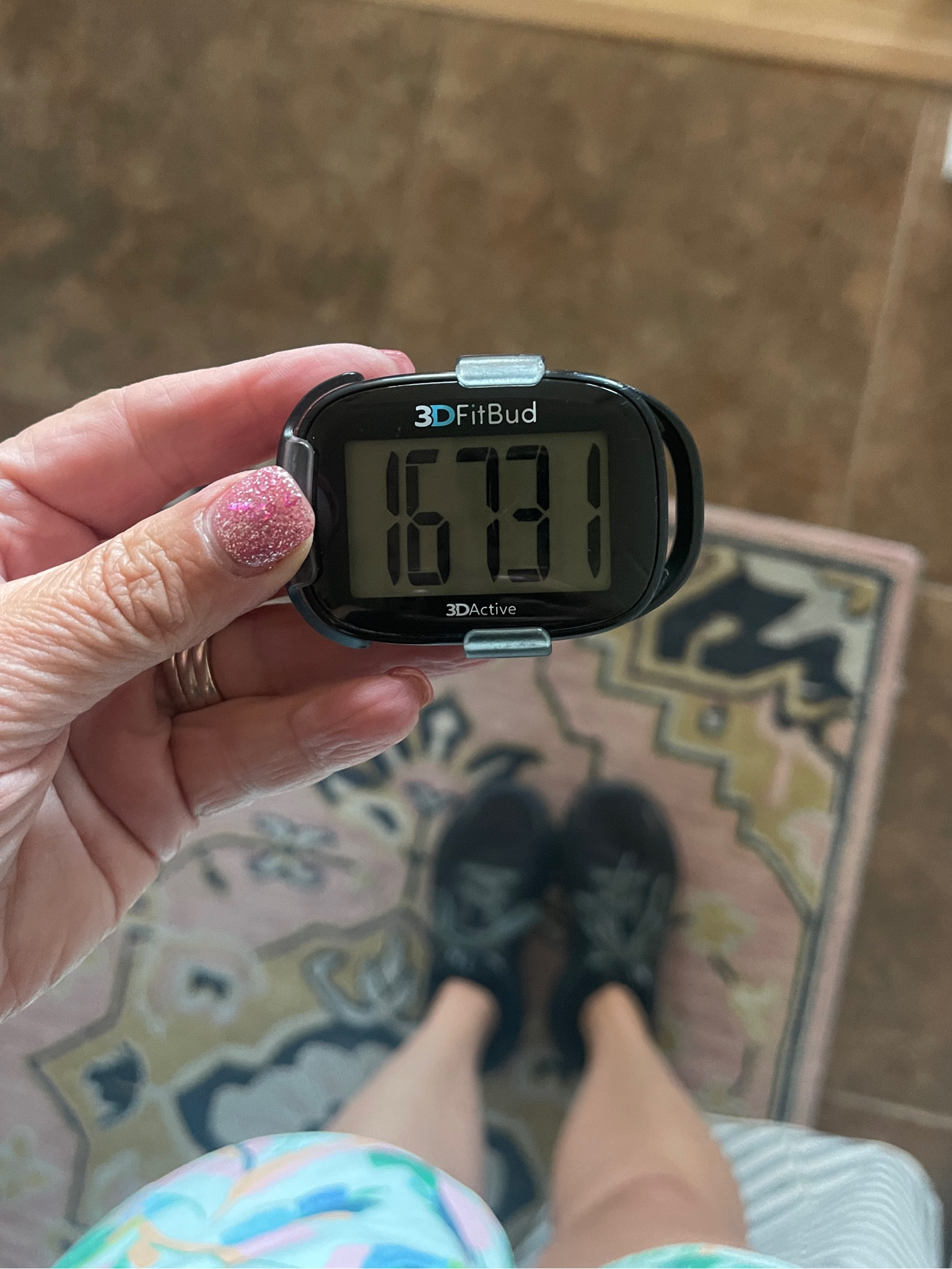 Digital pedometer. Health and fitness. Women’s tennis shoes. 

#LTKActive #LTKOver40 #LTKMidsize