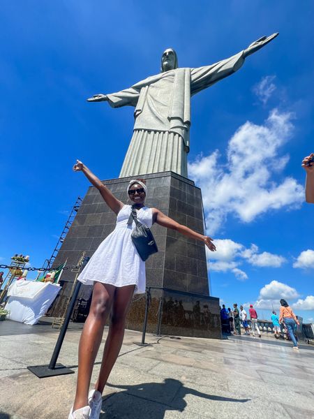 Merry Christmas from Brazil! 🇧🇷 Wore this mini white dress to explore the most famous spots in Rio- got lots of compliments! 

#LTKtravel #LTKbrasil #LTKfindsunder50