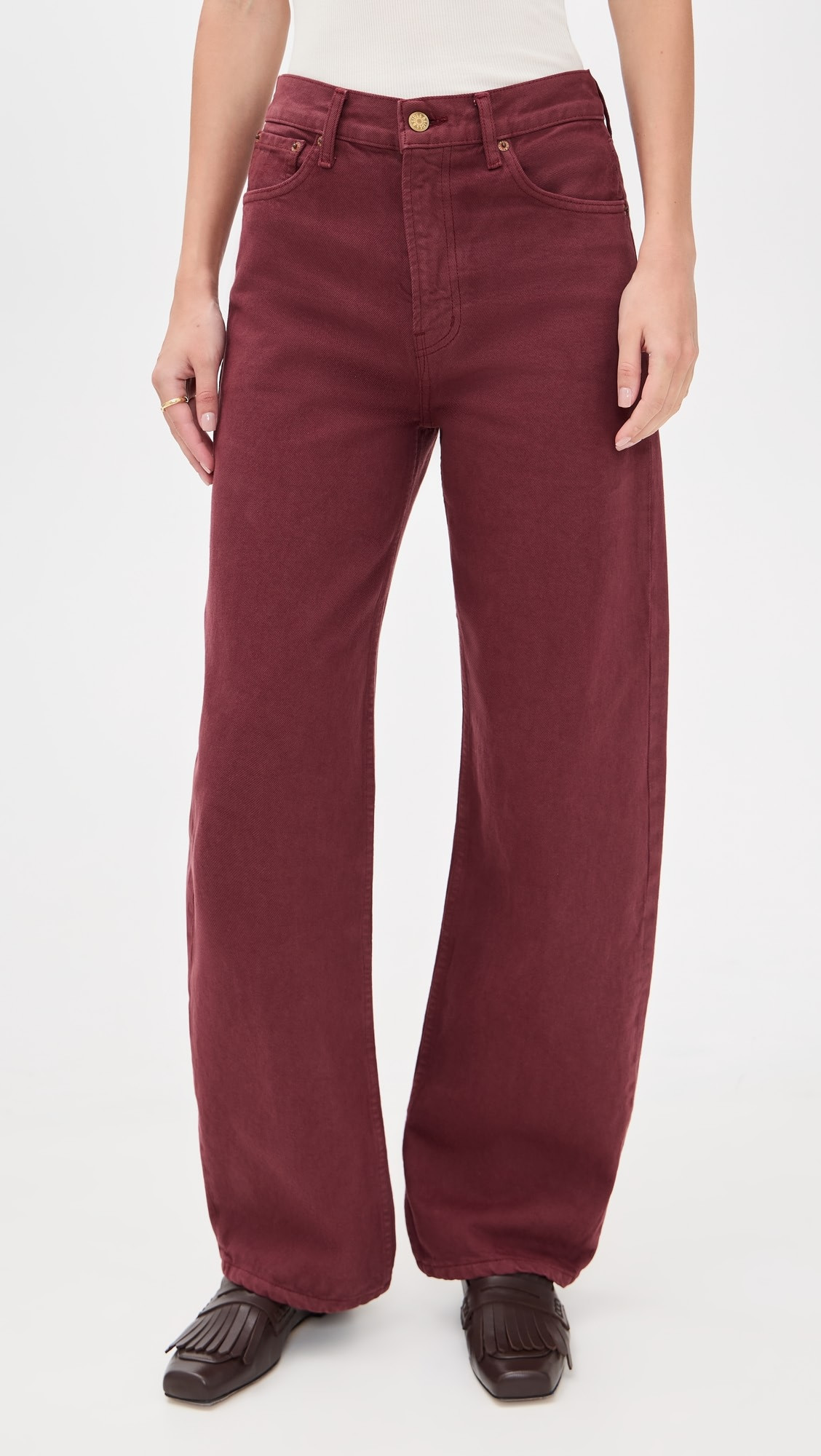 Leroy Mid Relaxed Bow Jeans | Shopbop