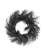 22in Spooky Wreath With Bats | Marshalls