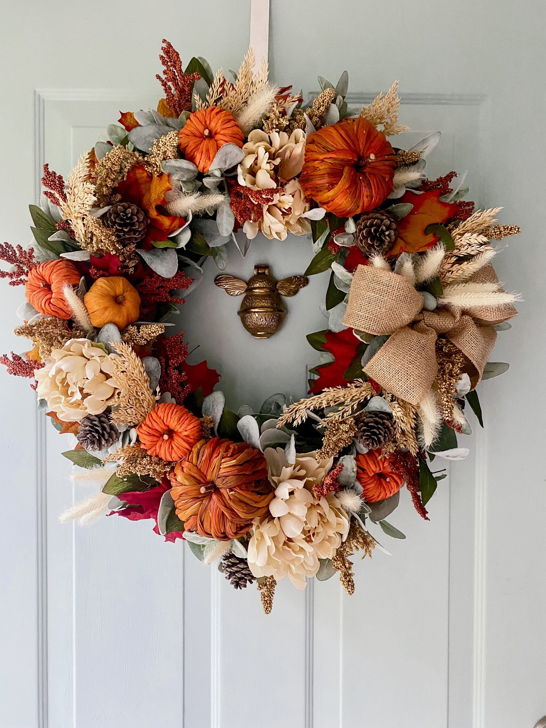 Pumpkin Spice Grapevine Wreath | Etsy (US)