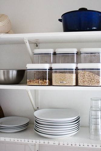 Open kitchen shelves need pretty dishes and clear pantry containers!

#LTKFamily #LTKHome