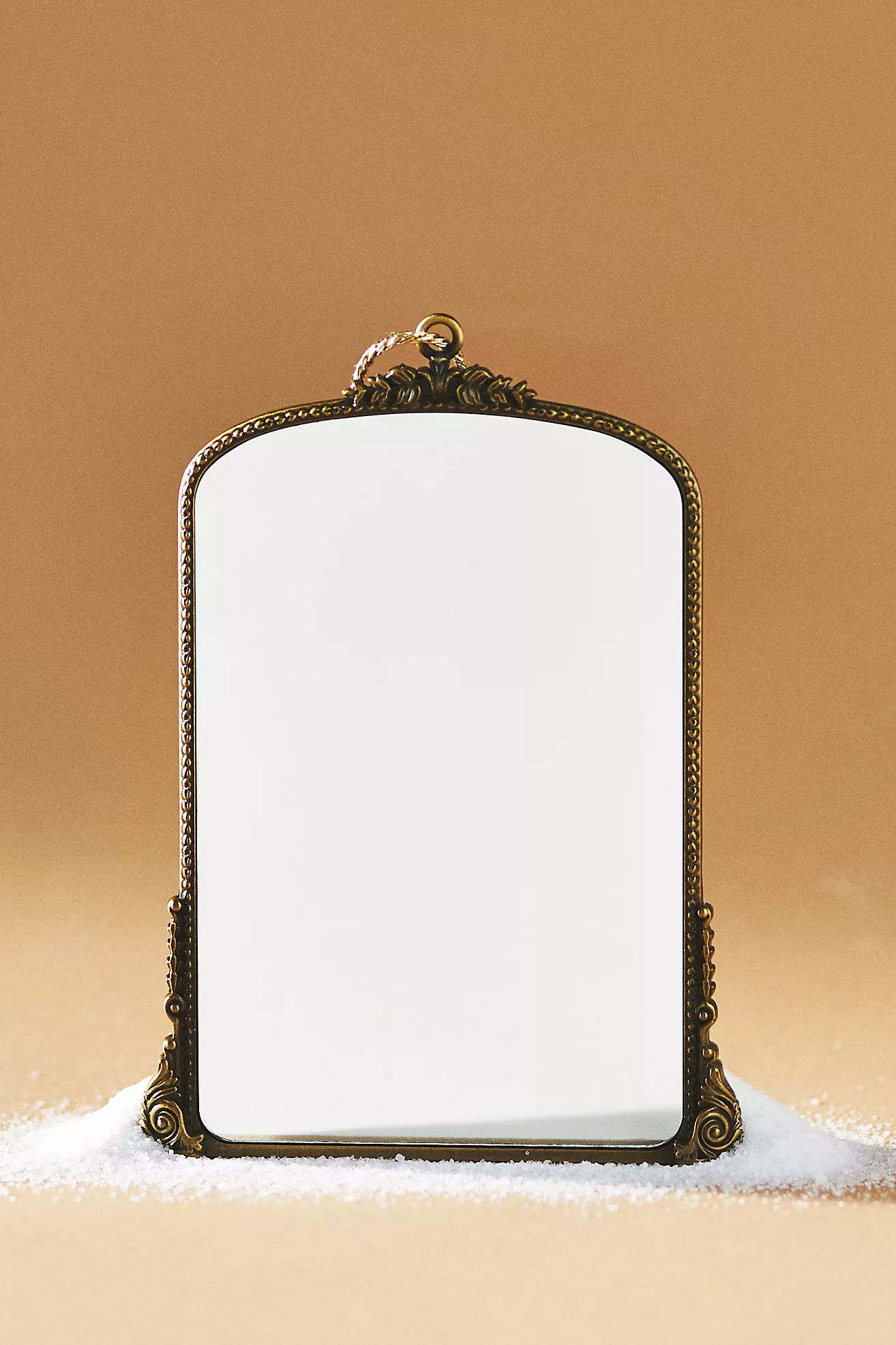 Gleaming Primrose Mirror Ornament | Anthropologie (US)