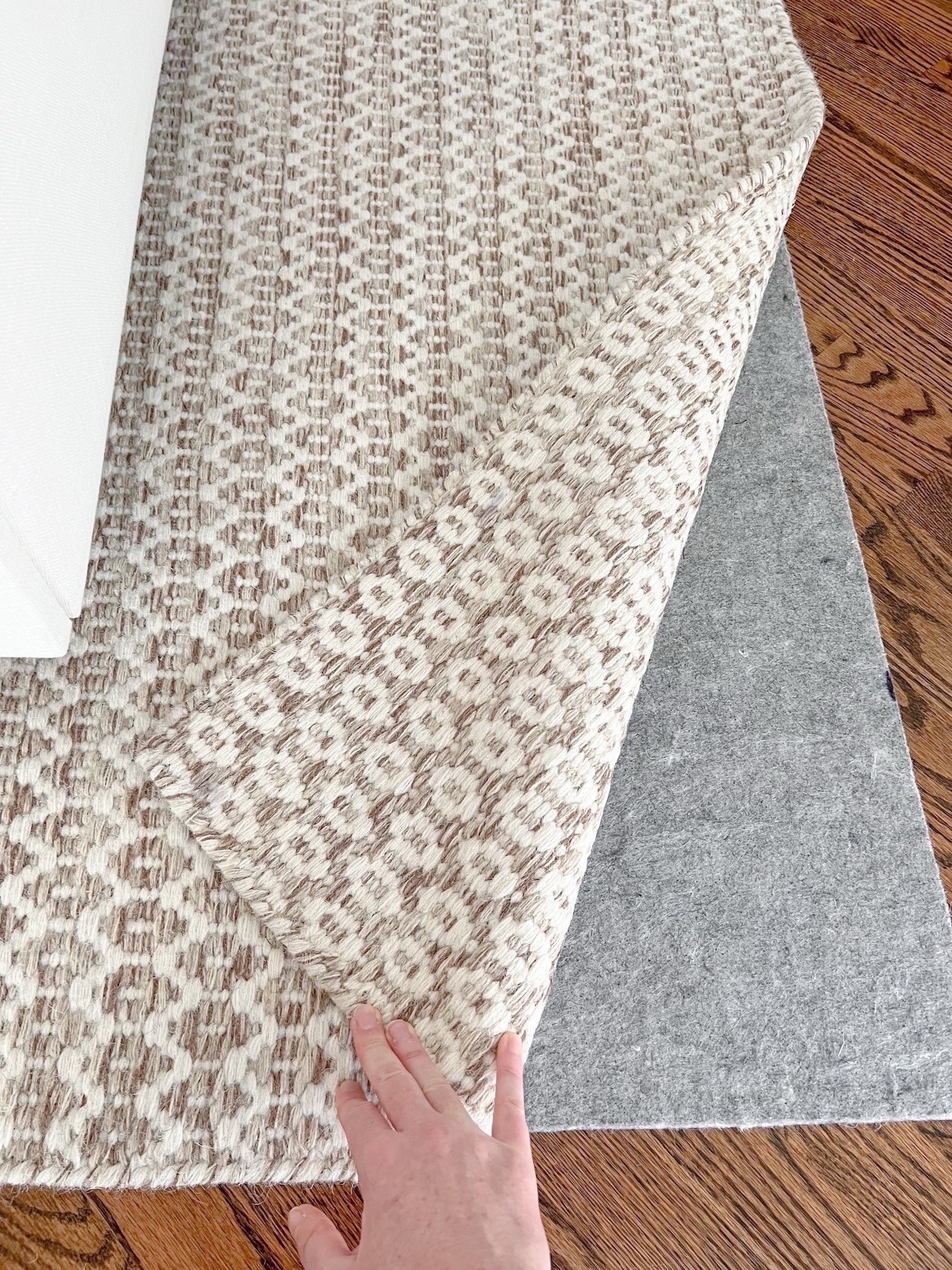 My bedroom rug is one of my favorite rugs in our home, and a Casually Coastal best seller!

Linked a few other favorite neutral rugs as well to give you options!
- 
coastal rugs, rugs on sale, neutral rugs, patterned rugs, living room rugs, bedroom rugs, dining room rugs, 8x10 rugs, 5x7 rugs, 9x12 rugs, 10x14 rugs, 12x15 rugs, 6x9 rugs, oversized rugs, rugs with no fringe, beach house rugs, bedroom styling, bedroom decor, coastal decor, coastal home decor, amazon rug pad, 1/4" thick rug pad, wool rugs, soft rugs, wool rugs, beige rugs, midford rug, pottery barn rug, beach house rug, rug with small pattern, geometric pattern rug, flatweave rugs, natural rugs, organic style rugs, Wayfair rugs

#LTKHome