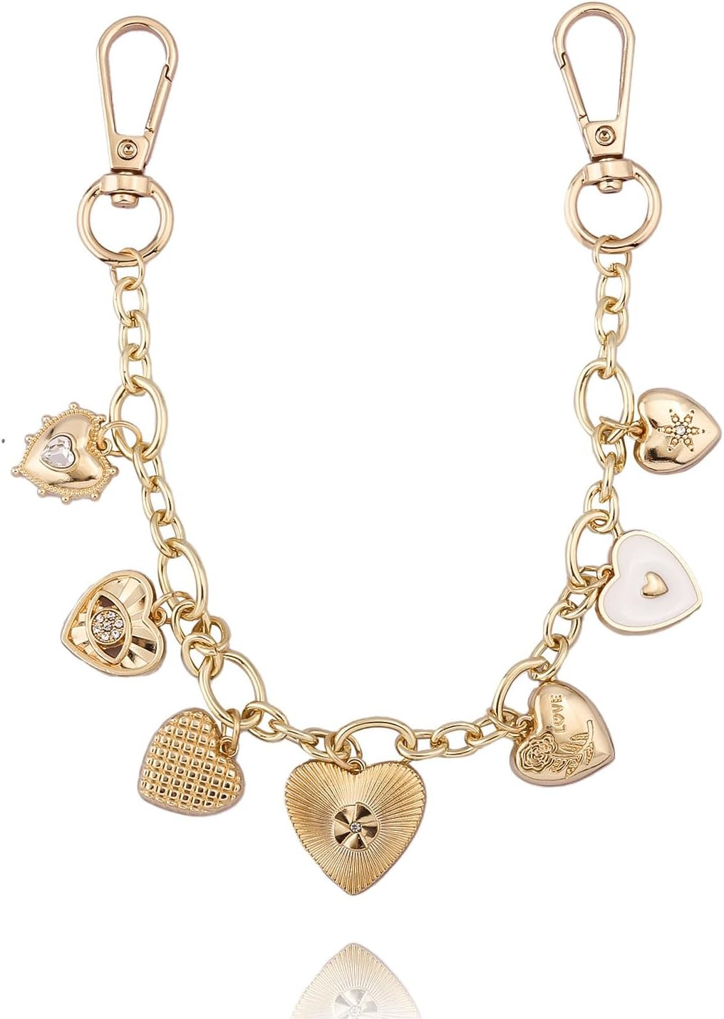 Bag Purse Charm Chain for Handbags - Gold Key Chain Accessories - Cute Keychain Gifts for Women | Amazon (US)