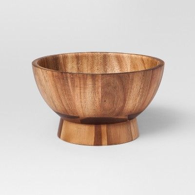 Acacia Footed Serving Bowl - Medium - Project 62™ | Target