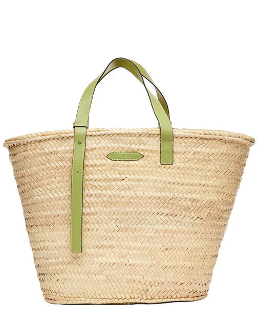 POOLSIDE The Essaouira Large Straw Tote | Shop Simon