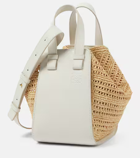 Hammock Compact raffia shoulder bag | Mytheresa (US/CA)