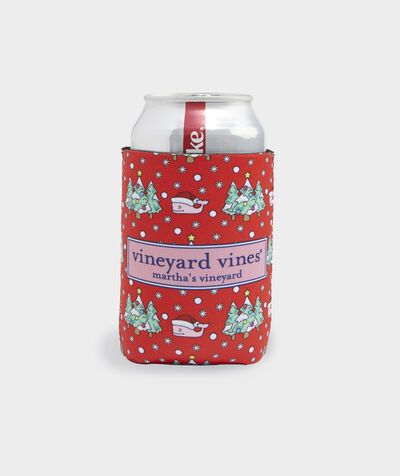 Winter Whaleterland Coozie | vineyard vines