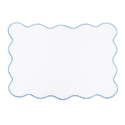 Maisie Scalloped Placemats - Set of 4 | Ballard Designs, Inc.
