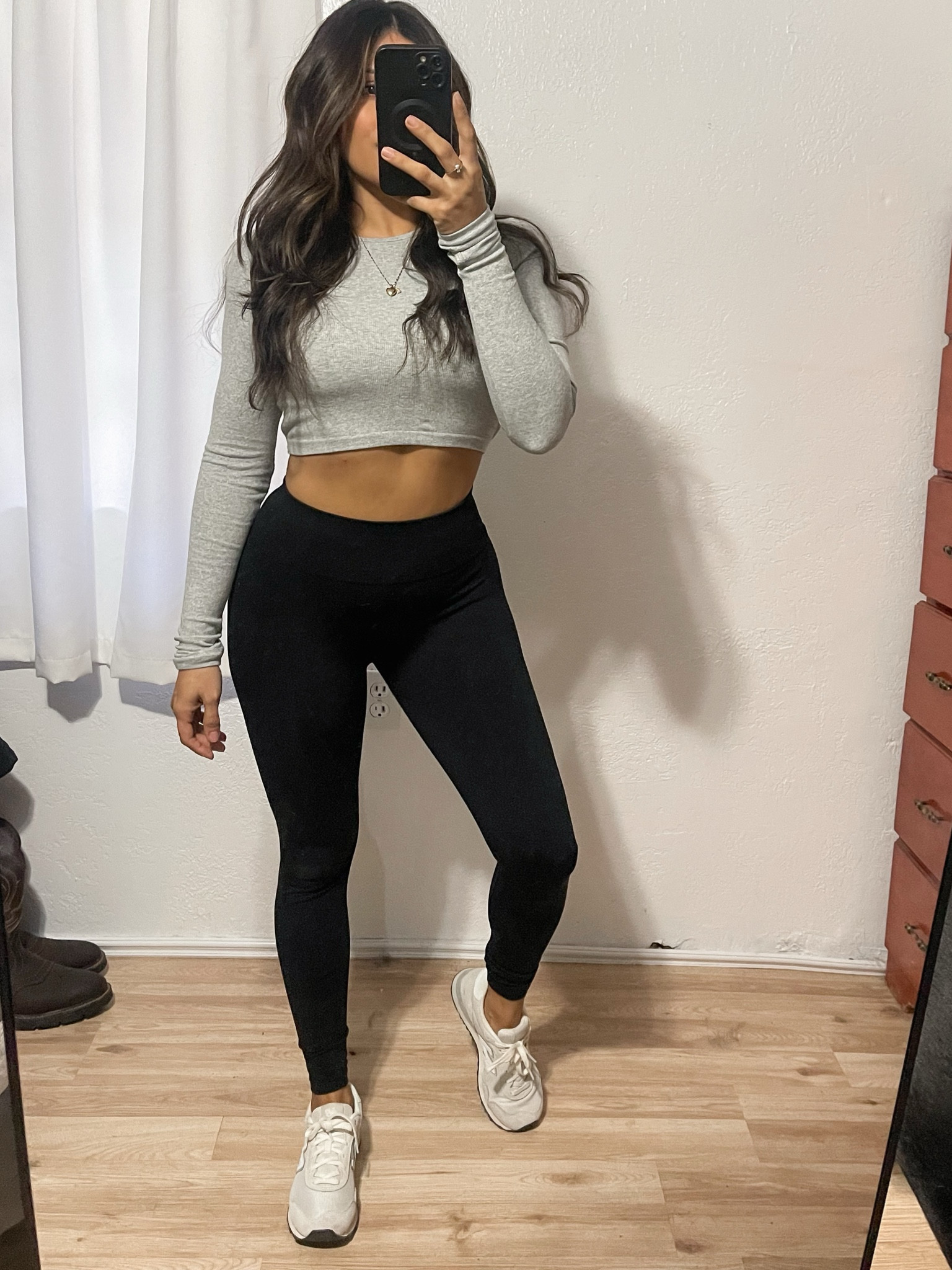 My fave leggings atm! 👌🏼
Also, this top is so cute- great quality! 🩶
Wearing size S on both top & bottom 

#LTKfitness #LTKstyletip #LTKSeasonal