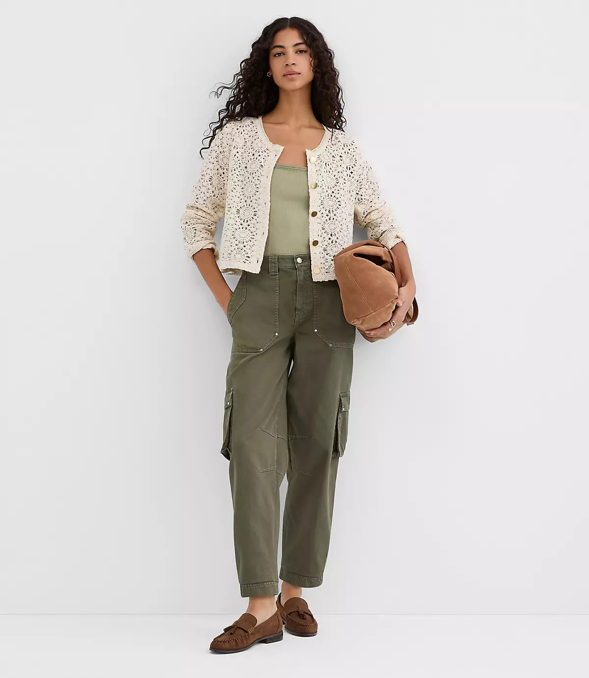 Crochet Cardigan | LOFT