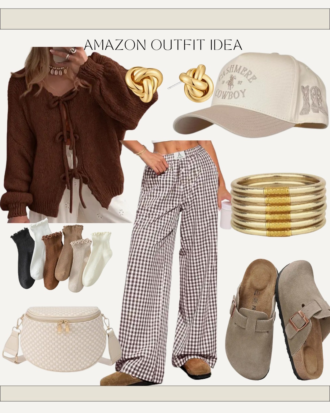 Cute and casual outfit idea from Amazon for fall chocolate gingham print is in and Trendy

#LTKdayinmylife #LTKgrwm #LTKootd