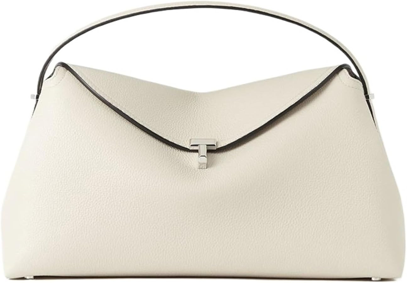 Hand-held Crossbody Large Capacity Commuting Women's, Cowhide Single Shoulder Armpit | Amazon (US)