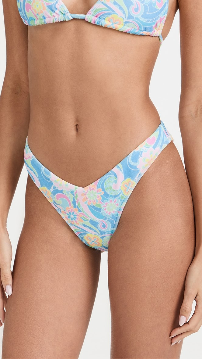 Enzo Terry Bikini Bottoms | Shopbop
