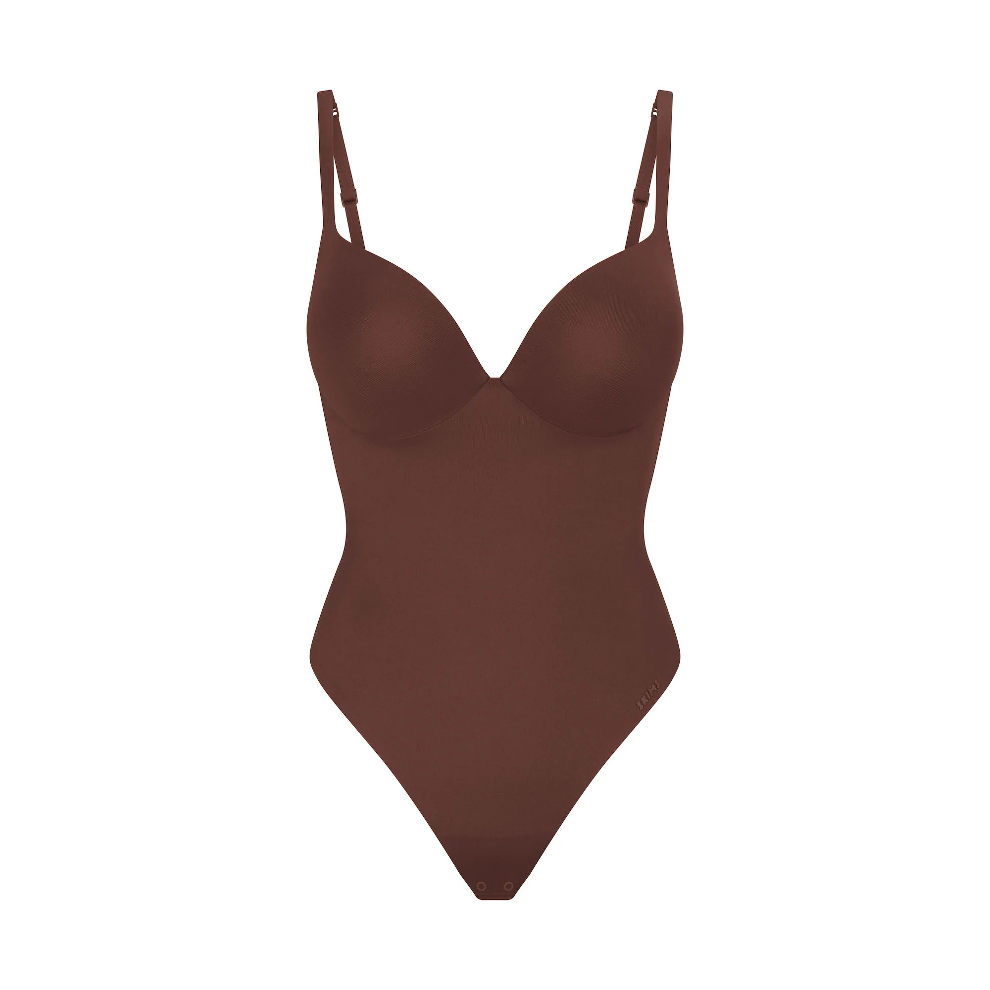 SKIMS ULTIMATE BODY PUSH-UP THONG BODYSUIT | COCOA | SKIMS | SKIMS (US)