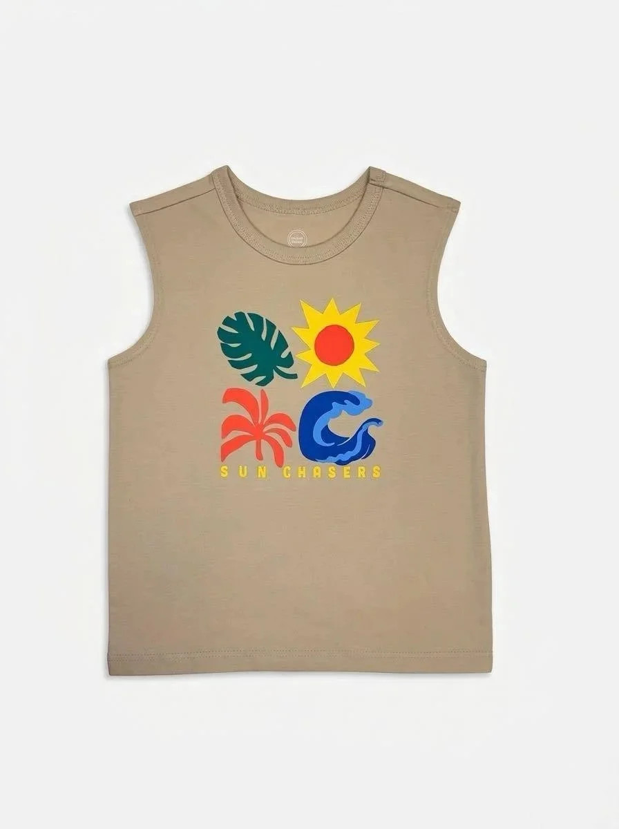 Wonder Nation Toddler Boys Muscle Tank, Sizes 18M-5T | Walmart (US)