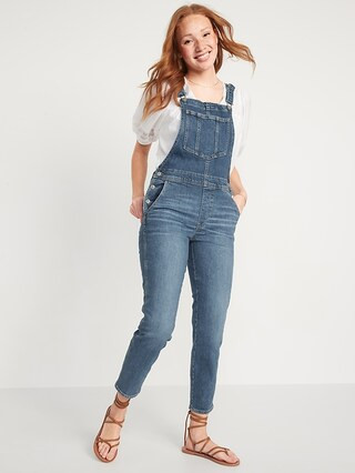 O.G. Straight Jean Overalls for Women | Old Navy (US)