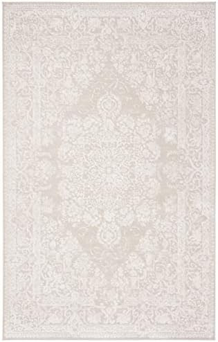 Safavieh Reflection Collection RFT664D Vintage Distressed Area Rug, 4' x 6', Cream / Ivory | Amazon (US)