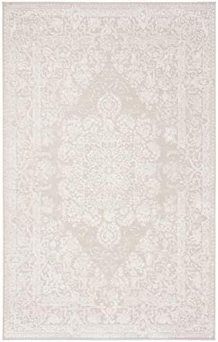 Safavieh Reflection Collection RFT664D Vintage Distressed Area Rug, 4' x 6', Cream / Ivory | Amazon (US)