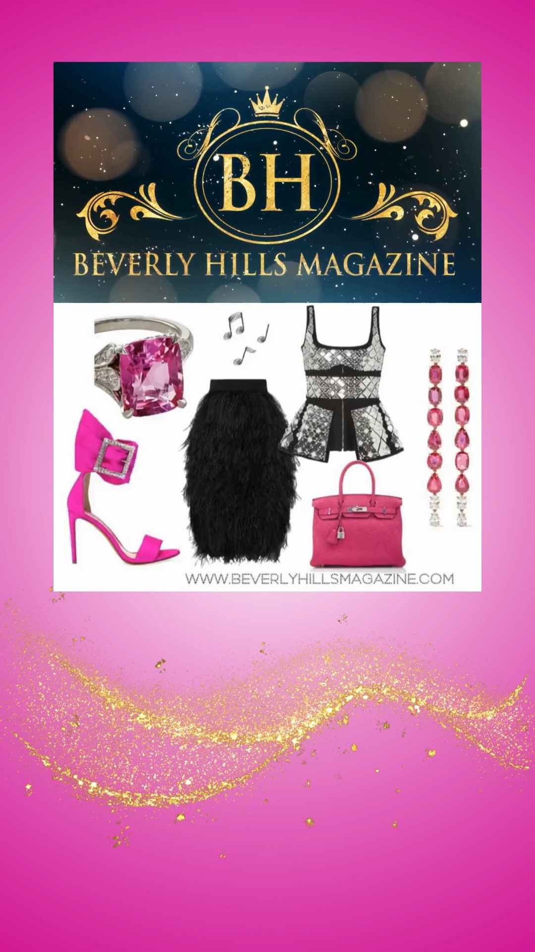 ✨ RADIANT RUBY DIAMOND FASHION ✨

Unleash the power of bold elegance with radiant ruby diamond fashion — a look that celebrates vibrant red hues and dazzling sparkle for unforgettable style moments. Ruby‑inspired tones evoke passion, confidence, and timeless glamour, while diamond‑like accents bring luminous shine and refined luxury to every outfit. This combination creates an ensemble that feels rich, radiant, and fashion‑forward — perfect for upscale evenings, elegant events, or any occasion where you want to make a striking impression.

Pair eye‑catching ruby tones with shimmering accents and sleek accessories to elevate your look with polished sophistication. From flowing silhouettes to statement finishes, this style captivates with bold color and radiant sparkle that feels both powerful and effortlessly chic.

✨ SHOP THE LOOK ✨

https://www.beverlyhillsmagazine.com/shop

#FashionMagazine #ShopStyle #StyleForWomen  💗