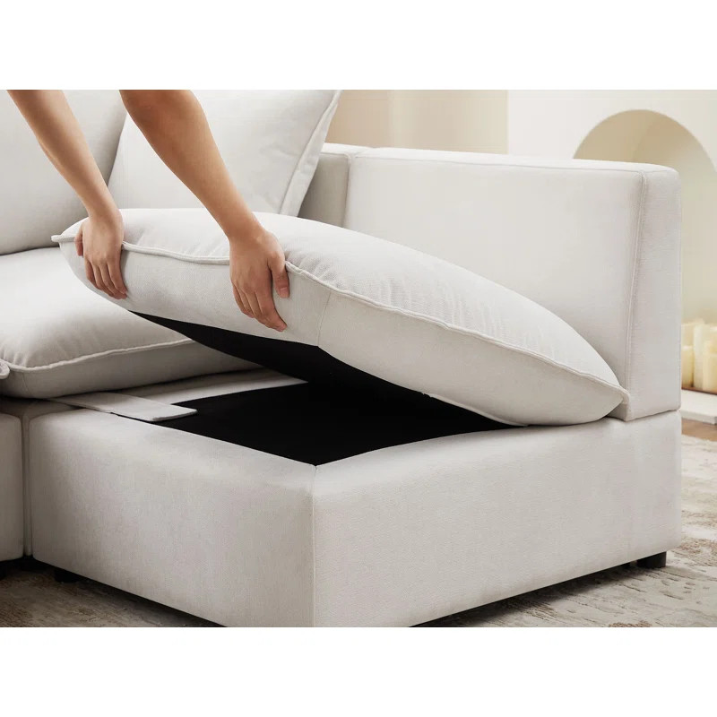 Rayners 5 - Piece Upholstered Sectional | Wayfair North America