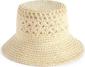 Nordstrom Crafted Weave Packable Bucket Hat | Nordstrom | Nordstrom
