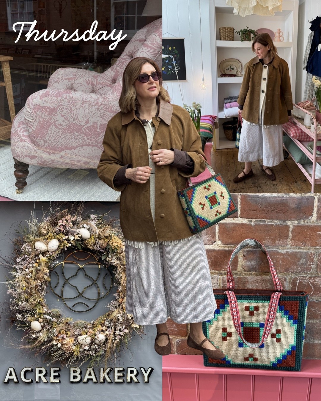 Suede jacket outfit idea
Spring outfit idea
Culottes
Mary janes

#LTKspring #LTKeurope #LTKuk