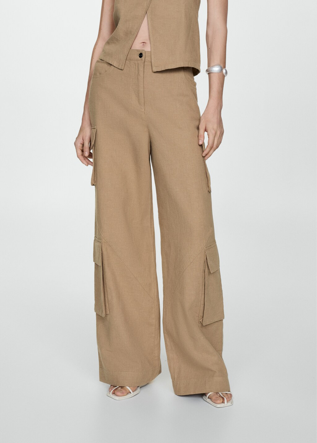 Cotton cargo pants | MANGO (US)
