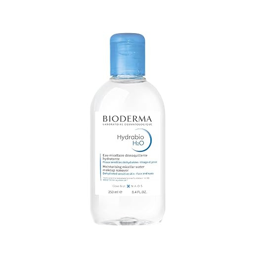 Bioderma - Hydrabio H2O Micellar Water - Face Cleanser and Makeup Remover - Micellar Cleansing Wa... | Amazon (US)