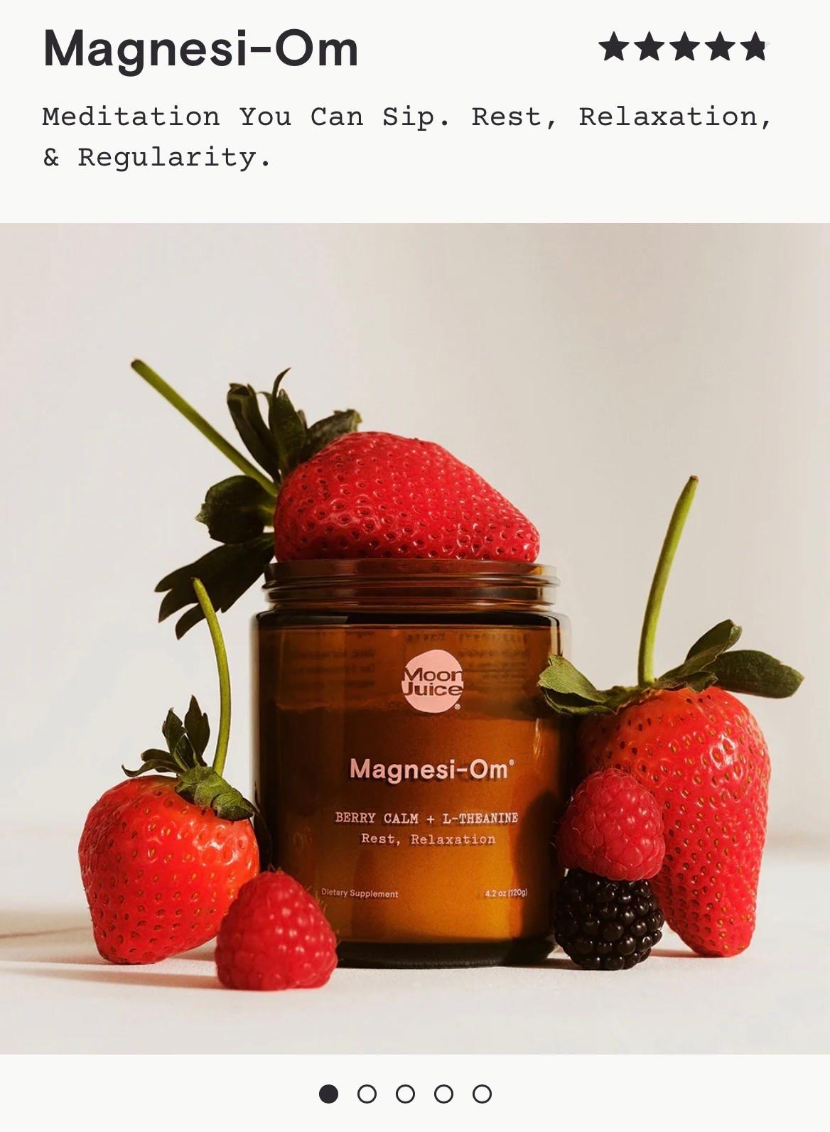 I like this Moon Juice magnesium powder even more than the capsules, because it also contains L-theanine which also helps with my anxiety. Usually excluded from sales, but is currently 25% off!

#LTKselfcare