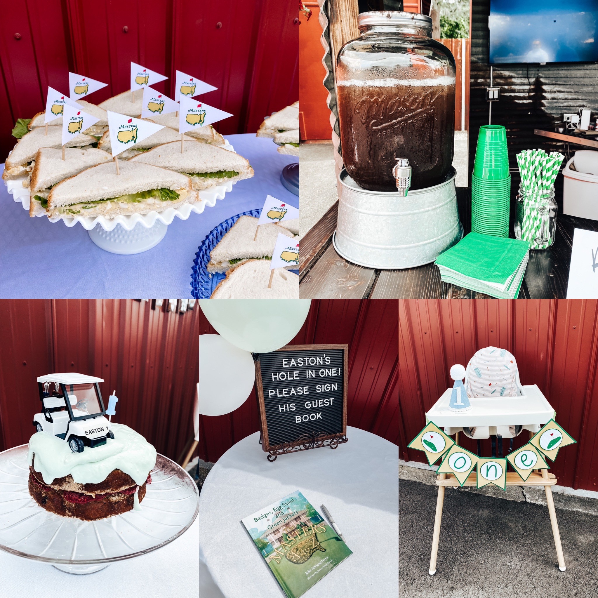 Masters Golf First Birthday Theme! ⛳️


Baby birthday, golf themed birthday, masters birthday party, master themed party, masters party, golf party, hole in one theme 

#LTKfamily #LTKkids #LTKbaby