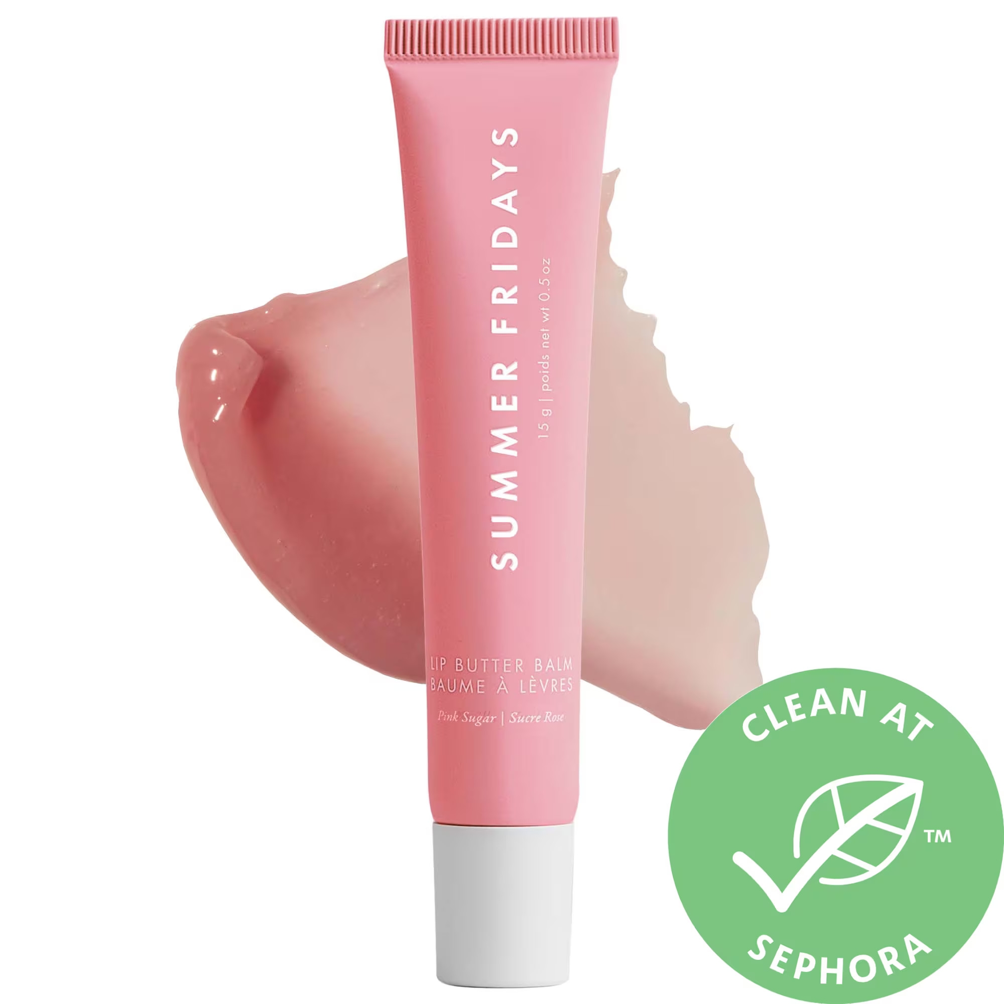 Summer Fridays Lip Butter Balm Pink Sugar.5 oz / 15 g | Sephora (US)