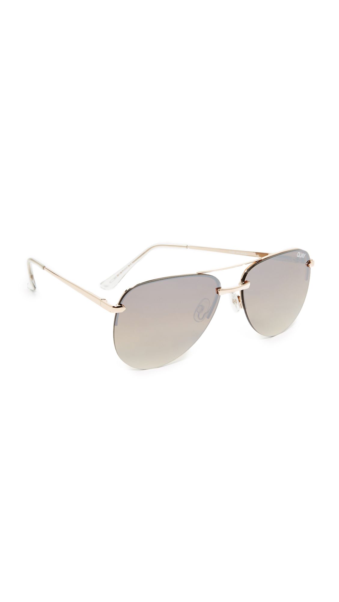 Quay The Playa Sunglasses - Gold/Brown | Shopbop