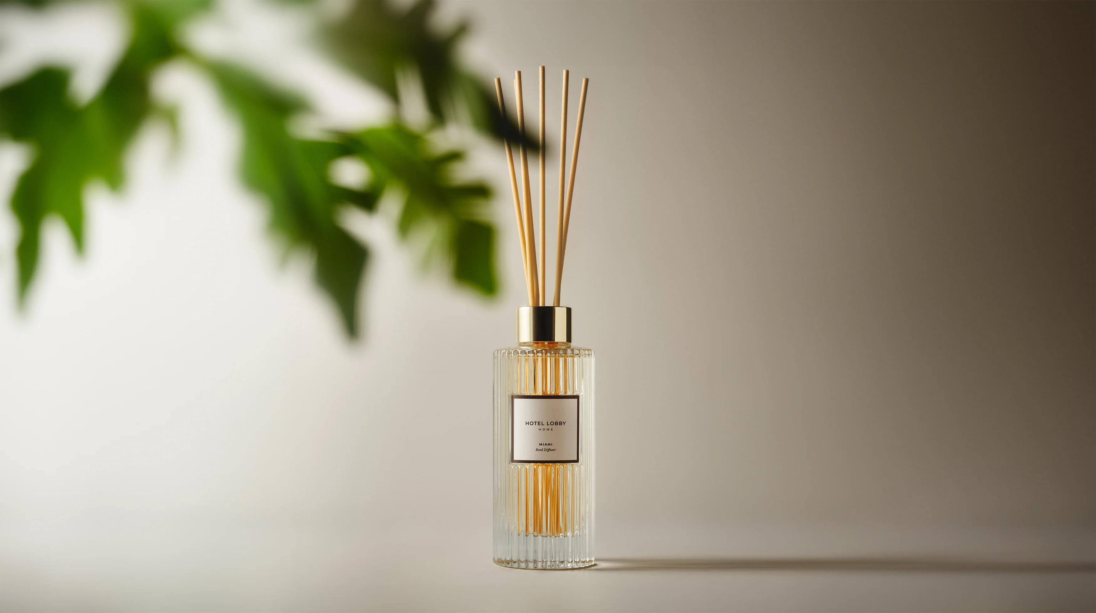 Miami Reed Diffuser | Hotel Lobby Candle