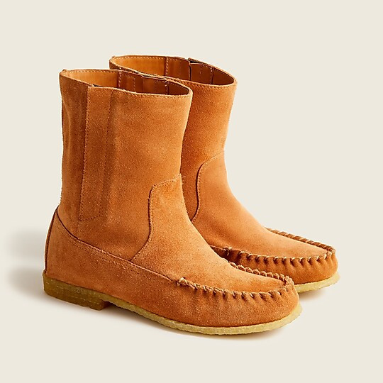 Moc-boots in suede | J. Crew US