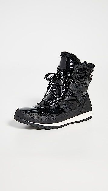 Whitney Short Lace Patent Boots | Shopbop