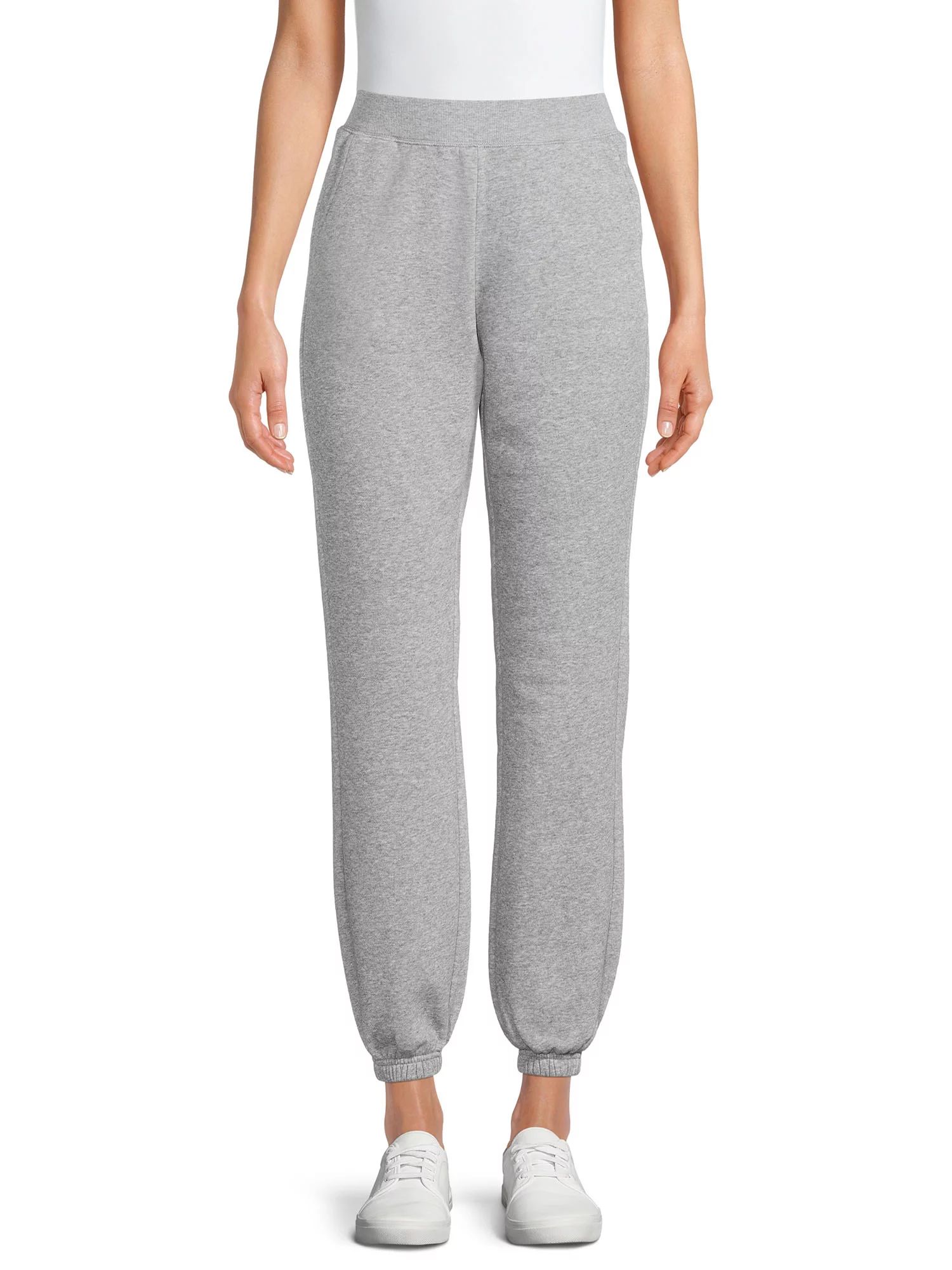 Athletic Works Women's Fleece Sweatpants | Walmart (US)