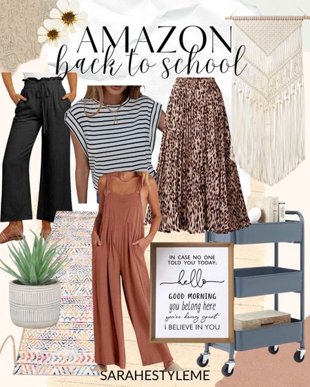 Amazon back to school teacher outfit ideas & classroom decor 

#LTKBacktoSchool #LTKstyletip #LTKworkwear