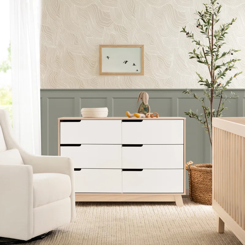 Hudson 6 Drawer 48" W Double Dresser | Wayfair North America
