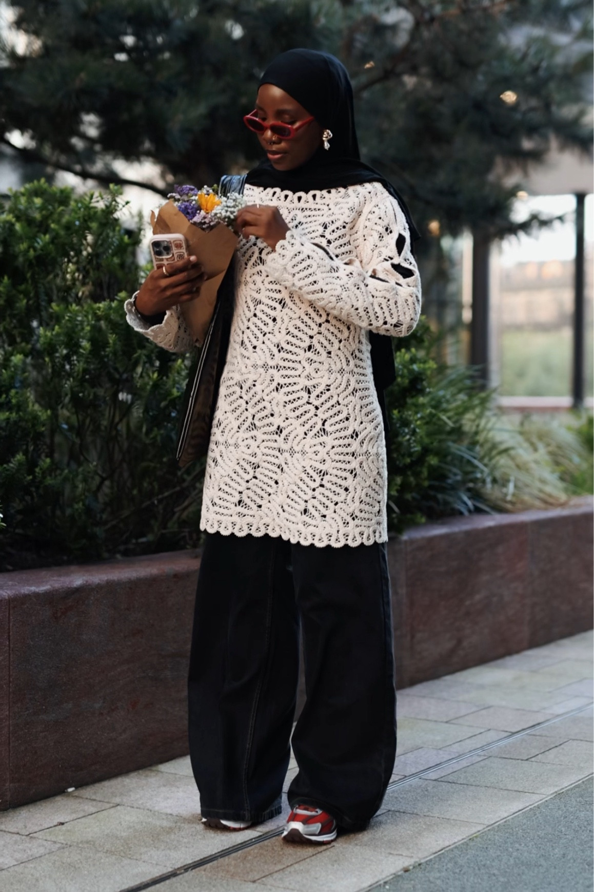 Transitional outfit inspo pt 2 | crochet & denim - fashion week outfit. 

#FashionMonth #LTKuk #LTKstyletip