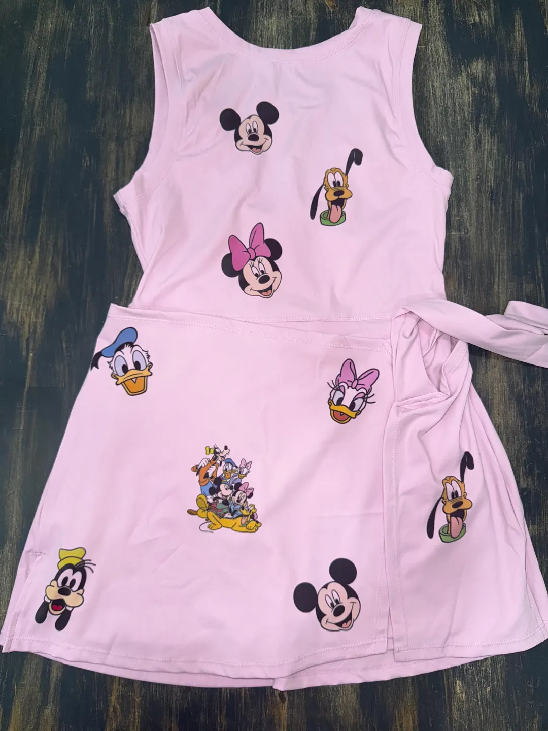 Disney Tennis Dress, Disney Outfit, PINK or NUDE Mickey and Friends Athletic Dress. - Etsy | Etsy (US)