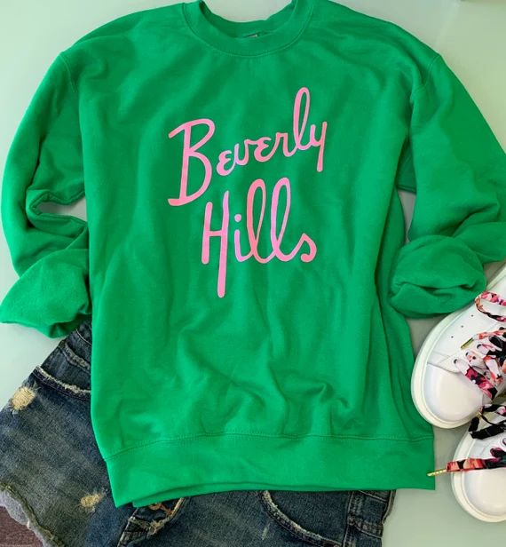 Beverly Hills Sweatshirt California Souvenir Shirt  Valley | Etsy | Etsy (US)