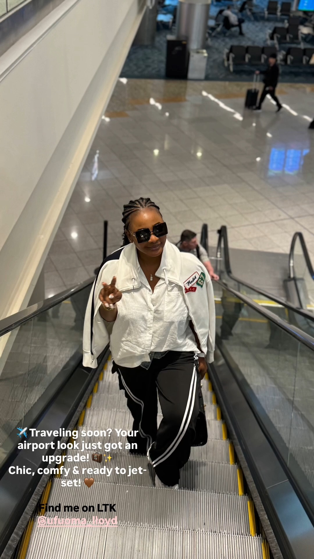 ✈️ Traveling soon? Your airport look just got an upgrade! 🧳✨
Chic, comfy & ready to jet-set! 🤎

💬 Comment Youcan for links sent straight to your DM! 💋
🏷️ 🛍️

#LTKTravel #LTKmomlife #LTKselfcare