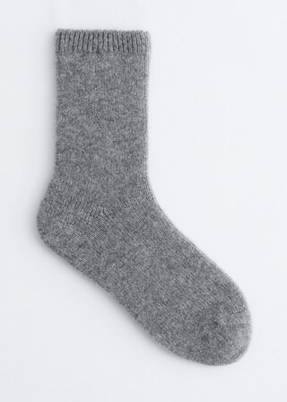 Cashmere Socks$ 59Out of stockGrey Melange5-7bell8-10bellSIZESize guideTo receive your items in t... | & Other Stories - US
