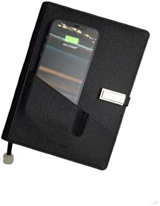 KeySmart ChargeBook, Wireless Charging Notebook, Rechargeable, Power Bank, Type C, Android, Icable,  | Amazon (US)