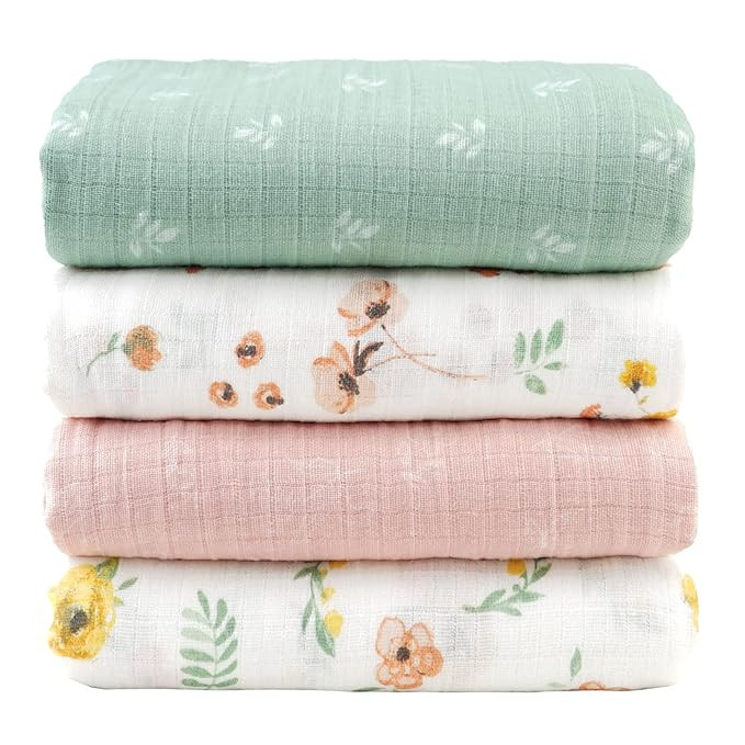 Viviland Muslin Baby Swaddle Blankets, Cotton Swaddle Nursery for Newborn Boys and Girls, Gender ... | Amazon (US)